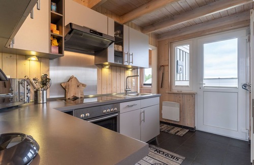 Wesselburenerkoog Casa | Ferienhaus mit Strandkorb, Kaminofen, Whirlpool und Sauna