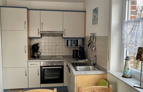 Hamswehrum Casa | Ferienhaus Seehund en la costa este del mar del Norte de Frisia con 3 dormitorios