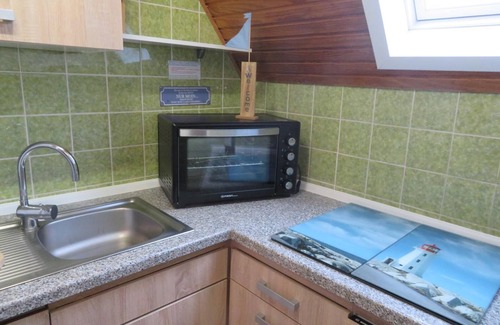 Friedrichskoog-Spitze Casa | Casa de hilo 3 con Wi-Fi y SKY