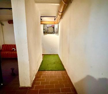 Juliusplate Casa | Ferienhaus Weserblick am Sandstrand mit Dart, Billard und Tischkicker