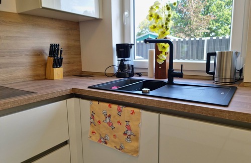 Conneforde Apartamento | Ferienhaus Wiesenblick