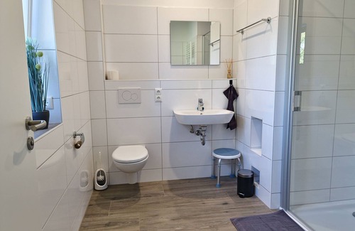 Conneforde Apartamento | Ferienhaus Wiesenblick