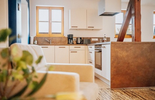 Koenigs Wusterhausen Apartamento | Ferienwohnung Flussnixe - Ferienwohnungen in der Wassermühle am Schloss