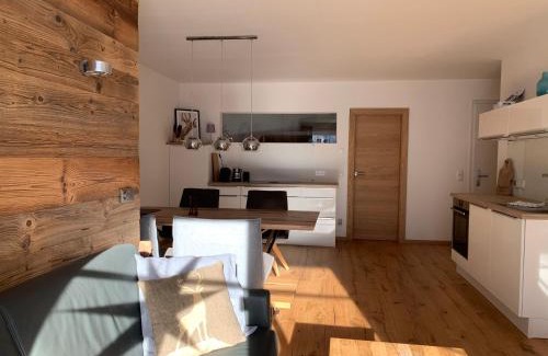 Unterschonau Apartamento | Ferienwohnung Geisberg - Moderne Wohnung mit alpinem Flair in Traumlage