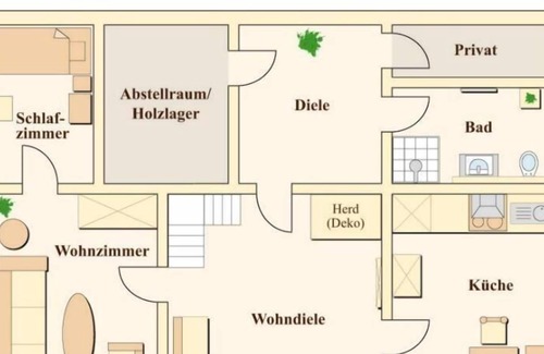 Mutzenich Apartamento | Ferienwohnung/app. für 4 Gäste mit 90m² in Monschau-mützenich