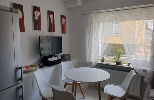 Ruedesheim am Rhein Apartamento | Ferienwohnung an der Hildegardis Kirche - apartment/apartment, shower, WC, 1