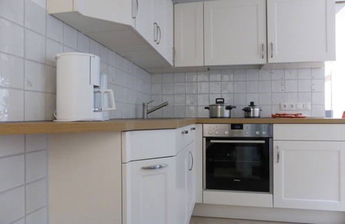 Bodstedt Apartamento | Ferienwohnung 1 - Ferienhaus am Waldessaum