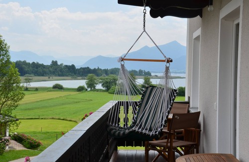 Rimsting Apartamento | Ferienwohnung 32qm mit Blick auf den Chiemsee und die Berge