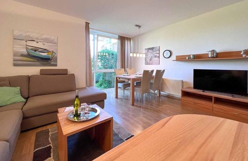 Duhnen Apartamento | Ferienwohnung-9-mit-Schwimmbad-Sauna-Residenz-Passat-Doese