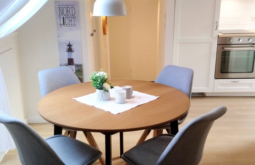 Neugarmssiel Apartamento | Ferienwohnung Achterdeck