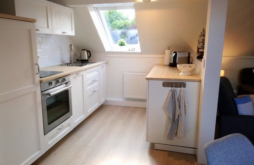 Neugarmssiel Apartamento | Ferienwohnung Achterdeck