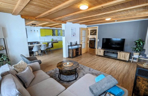 Oberreute Apartamento | Ferienwohnung Alpenblick Dorner- Gemütlich und Heimelig mit Malerischem Ausblick