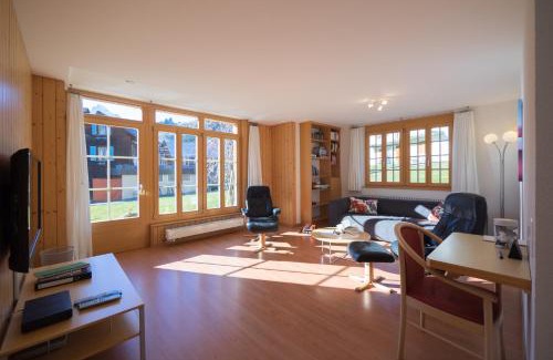 Murren Apartamento | Ferienwohnung Alte Bäckerei