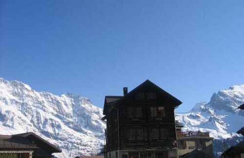 Murren Apartamento | Ferienwohnung Alte Bäckerei