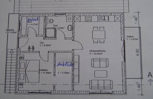 Wiefelstede Apartamento | Ferienwohnung Am Bienengarten