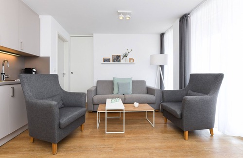 Bensersiel Apartamento | Ferienwohnung Ankergold im Deichhaus