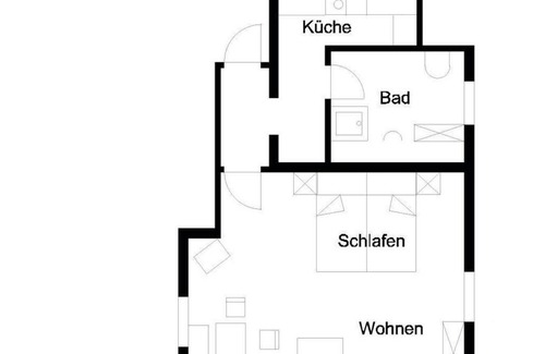 Bad Kissingen Apartamento | Ferienwohnung/app. für 4 Gäste mit 40m² in Bad Kissingen