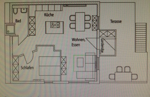 Boebing Apartamento | Ferienwohnung/app. für 2 Gäste mit 65m² in Böbing