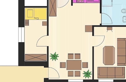 Waldmuenchen Apartamento | Ferienwohnung/app. für 6 Gäste mit 85m² in Waldmünchen