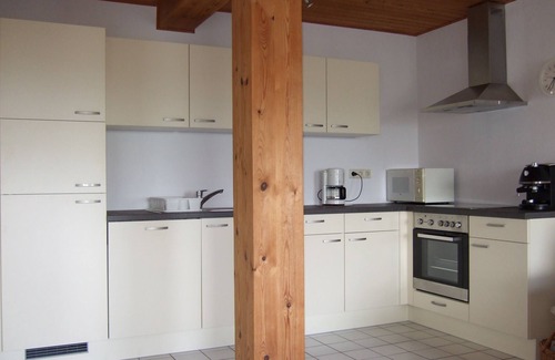 Poppenbull Apartamento | Ferienwohnung auf dem Ferienhof Nickelswarft 1 in Poppenbüll für 2-4 Personen