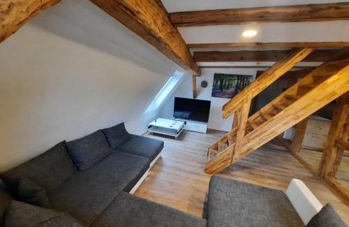 Roßwangen Apartamento | Ferienwohnung Bauernhaus 2