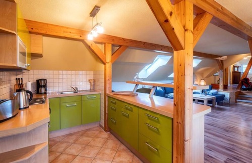 Porschdorf Apartamento | Ferienwohnung "dachboden" am Weinberg Zentral Gelegen in der Sächsischen Schweiz
