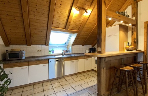 Wolpadingen Apartamento | Apartamento DG con cerca de 45 metros cuadrados, 1 habitación, capacidad para máximo de 2 personas