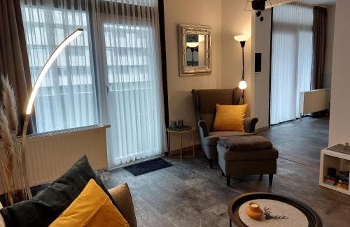 Bad Harzburg Apartamento | Ferienwohnung Domicile chic mit Schwimmbad und Saunanutzung