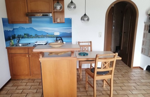 Rimsting Apartamento | Ferienwohnung Erdgeschoss mit Bergblick