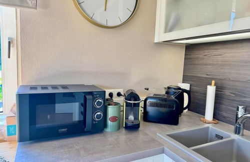Fichtelberg Apartamento | Ferienwohnung Fichtel-STEIN - Holiday apartment, shower and bath, WC, 2 bedrooms