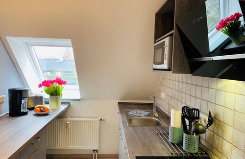 Garding Apartamento | Ferienwohnung Friesenkieker in Garding für 4 Personen