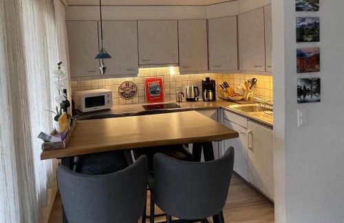 Leukerbad Apartamento | Ferienwohnung Gemmiblick