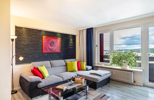 Pforzheim Apartamento | Ferienwohnung Goldstadtblick