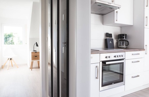 Nonnenhorn Apartamento | Apartamento en Fischerhäusle, 40m², balcón, recién reformado, 1 habitación, máx. 2 adultos y 1 niño