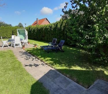 Nordseebad Burhave Apartamento | Ferienwohnung in Burhave mit Grill und Garten