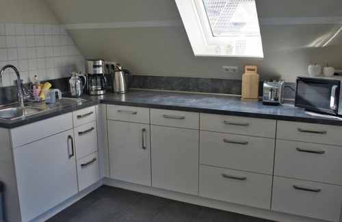 Wiefelstede Apartamento | Ferienwohnung Janßen - Apartment/apartment, shower, WC