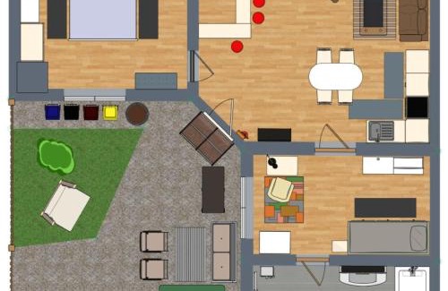 Weissenfels Apartamento | Ferienwohnung Joli- inklusive Parkplatz, Bettwäsche, Handtücher und WLAN
