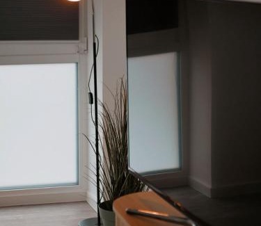 Neuharlingersiel Apartamento | Ferienwohnung KÖÖK Heimathafen - Modern, Balkon, Strandnah