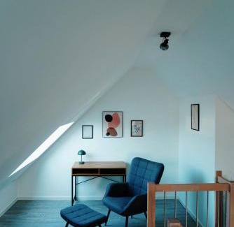 Neuharlingersiel Apartamento | Ferienwohnung KÖÖK Küstentraum - Modern, Balkon, Strandnah, Maisonette