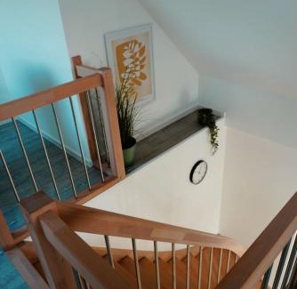 Neuharlingersiel Apartamento | Ferienwohnung KÖÖK Küstentraum - Modern, Balkon, Strandnah, Maisonette