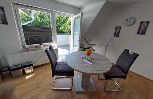 Velmede Apartamento | Ferienwohnung Klärchen mit Balkon