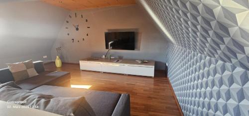 Stadtlauringen Apartamento | Ferienwohnung Kunterbunt