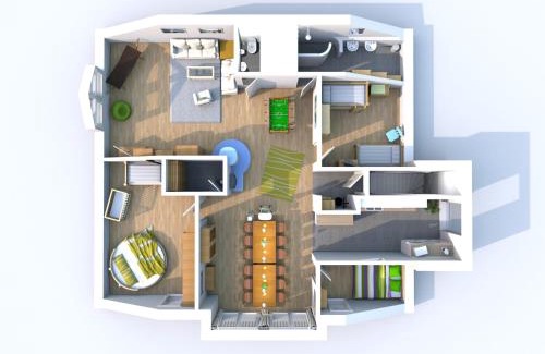 Gemarkung Weilstetten Apartamento | Ferienwohnung Lochenblick