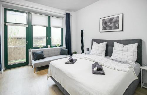 Nordfront Apartamento | Ferienwohnung Lorenz mit kostenlosem Parkplatz Netflix Boxspringbett Küche