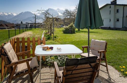 Goefis Apartamento | Ferienwohnung Metzler - Blick auf die Berge