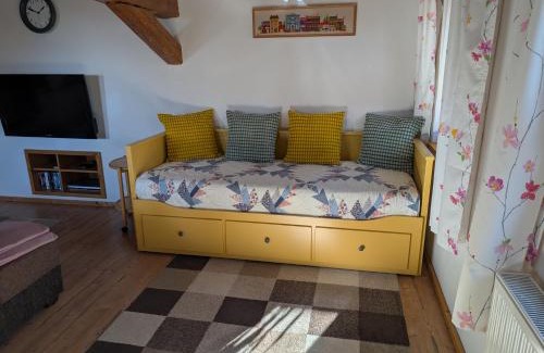 Dinkelsbuehl Apartamento | Ferienwohnung mit Charme und Blick auf Dinkelsbühl