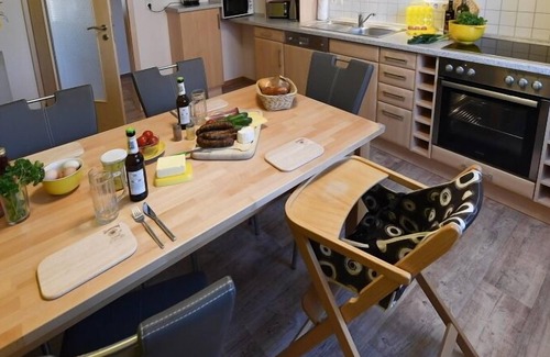 Gunzenhausen Apartamento | Apartamento con terraza cubierta
