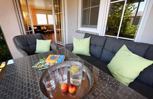 Gunzenhausen Apartamento | Apartamento con terraza cubierta