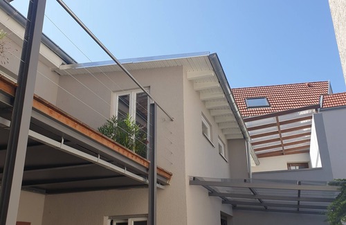 Heppenheim Apartamento | Ferienwohnung mit Fenster zum Hof im Skandinavischen Stil in der Innenstadt