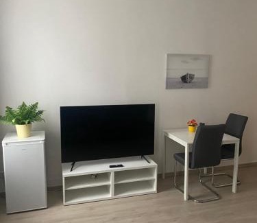 Aue Apartamento | Ferienwohnung mit Terrasse